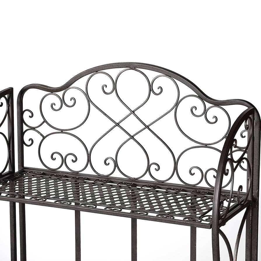 【antique】ベークライトの3段ティーラック Antique Bronze Three-Tiered Baker's Rack | Hobby Lobby | 518423